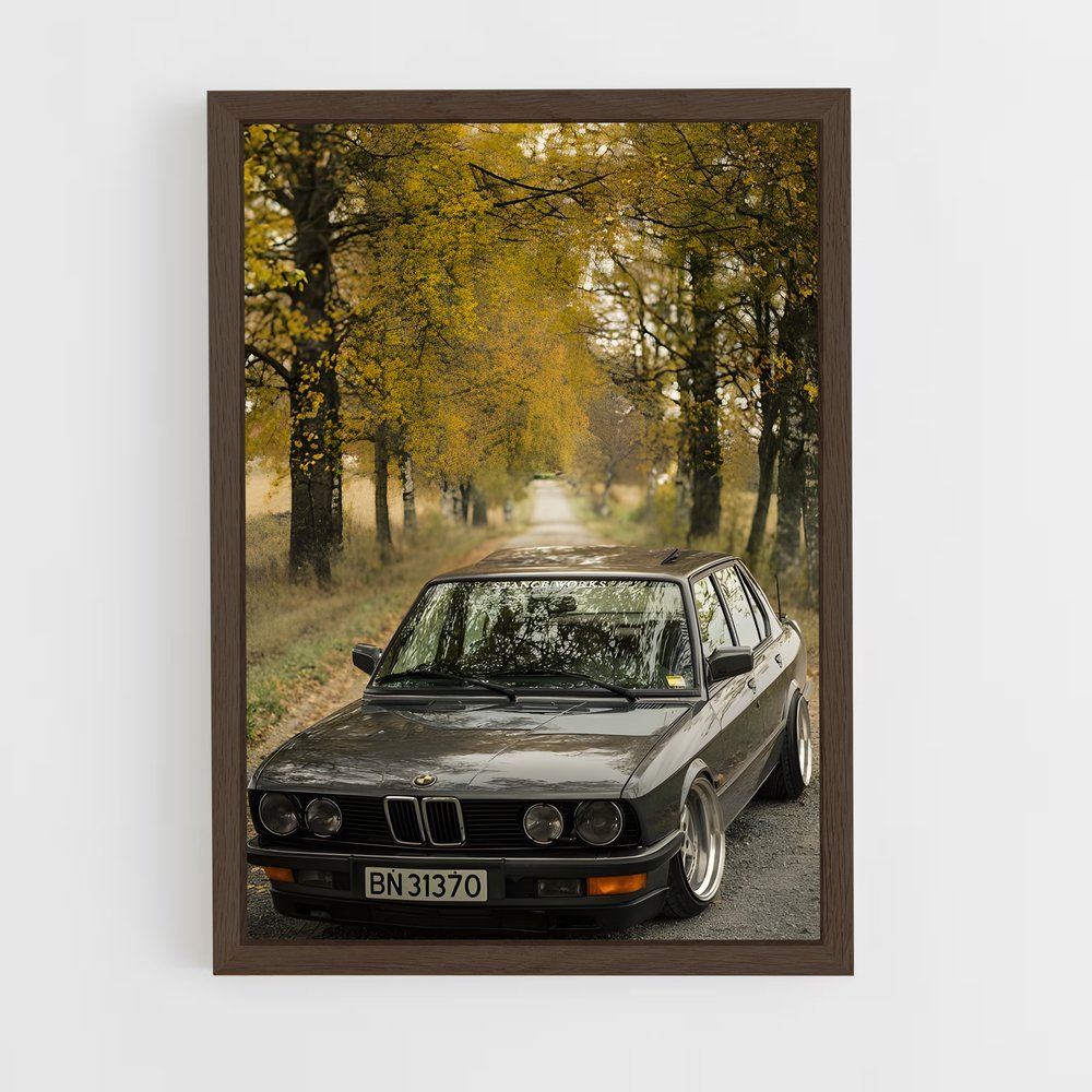 Poster E30 Legends – affiche BMW (vue 5)